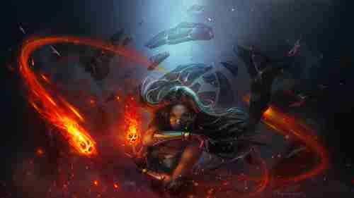 德国正妹《巫师3》与服希里COS异国风情性感女武士